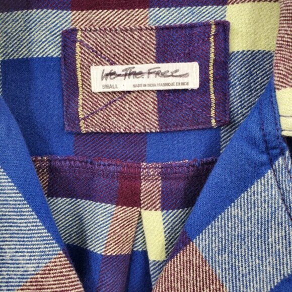 Free People We The Free Izzie Cargo Shirt Size Small - Picture 3 of 4